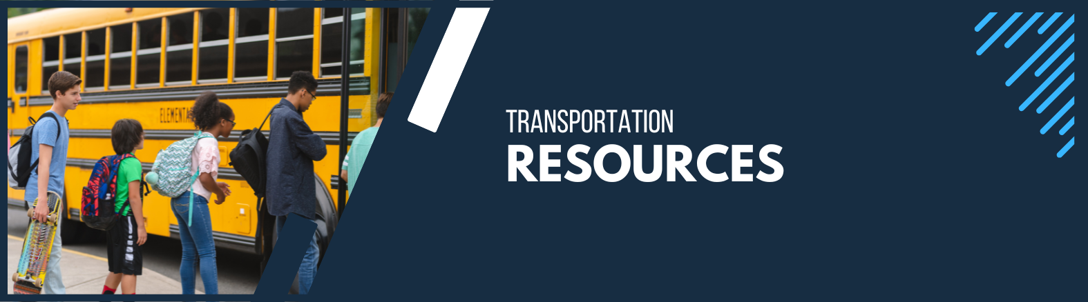 Transportation Resources Website Banner