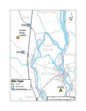Juniper Ridge Landfill area map click to view larger