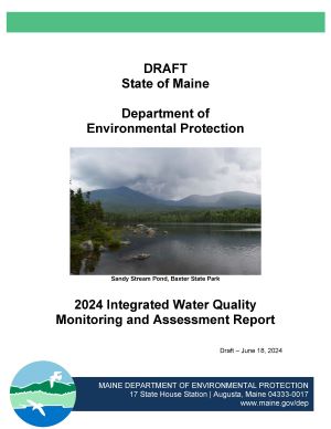 Picture: cover of final draft 305(b) report