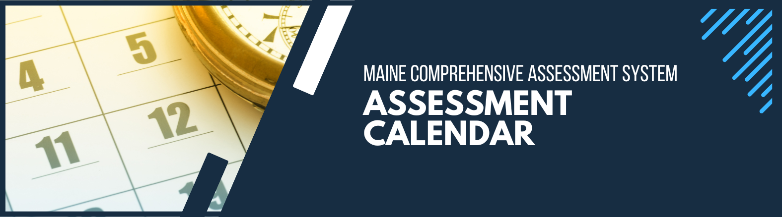Assessment Calendar Banner