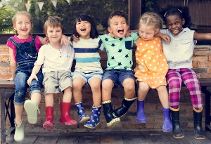 Group of children